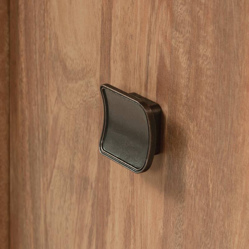 Engineered Wood Industrial Library Base, Brown - 31.73" W × 22.05" D × 29.76" H