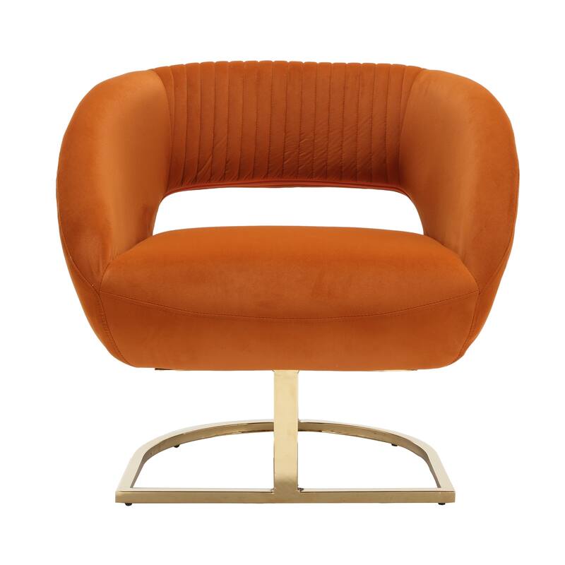 Upholstered Tufted Living Room Chair