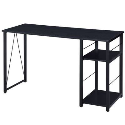 CUSchoice 47"L X 19"W X 28"H Metal and Wood Writing Desk(Open Base)