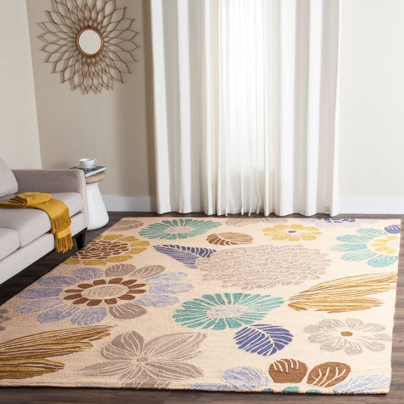 SAFAVIEH Handmade Four Seasons Alissa Floral Rug