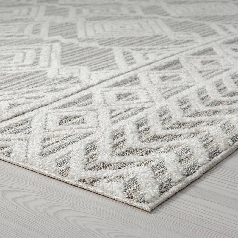 Monique Moroccan Diamond Indoor Area Rug