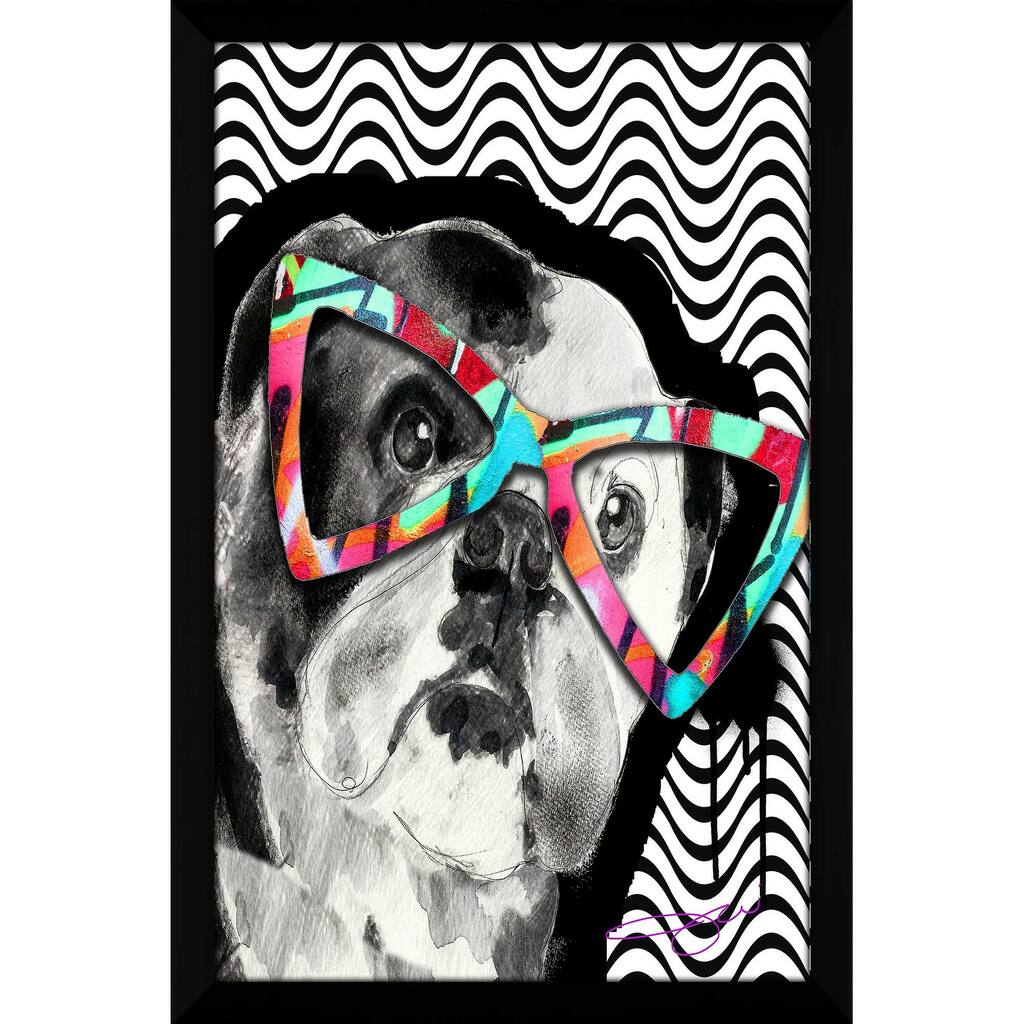 "Bulldog" by Jodi Print on Acrylic
