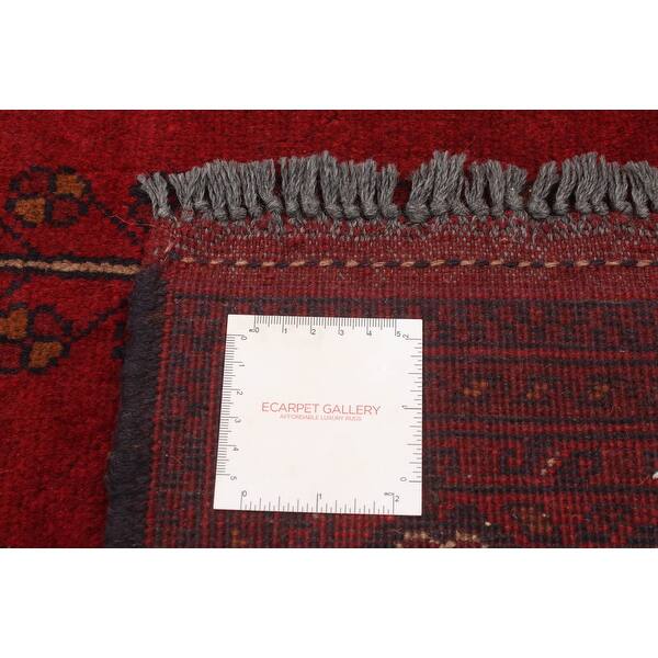 eCarpet Gallery Area Rug for Living Room 328693 Hand-Knotted Wool Rug Finest Khal Mohammadi Bordered Red Rug 4'0 x 6'2 Bedroom eCarpet Gallery Area Rug for Living Room 328693 Hand-Knotted Wool Rug Finest Khal Mohammadi Bordered Red Rug 4'0 x 6'2 Bedroom