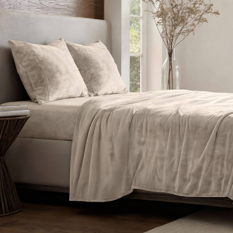 Bare Home Velvety Soft Microplush Sheet Set