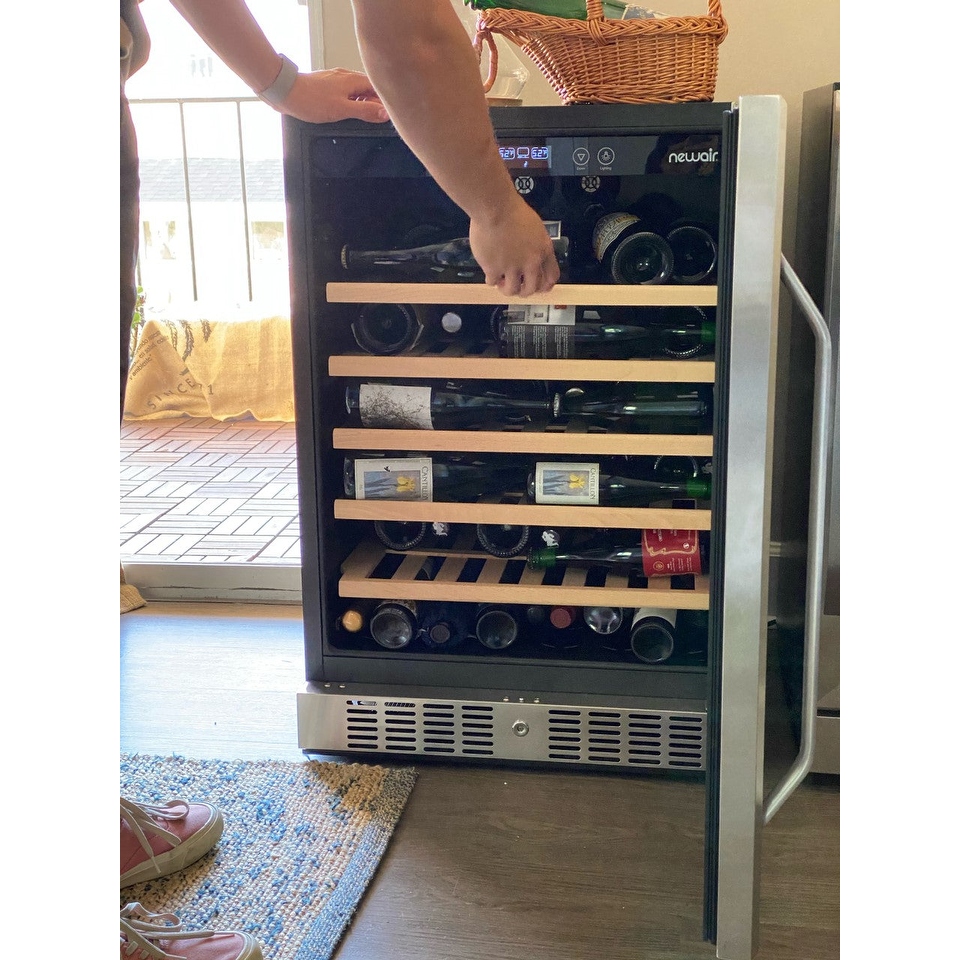 Newair 52 bottle wine cooler hotsell