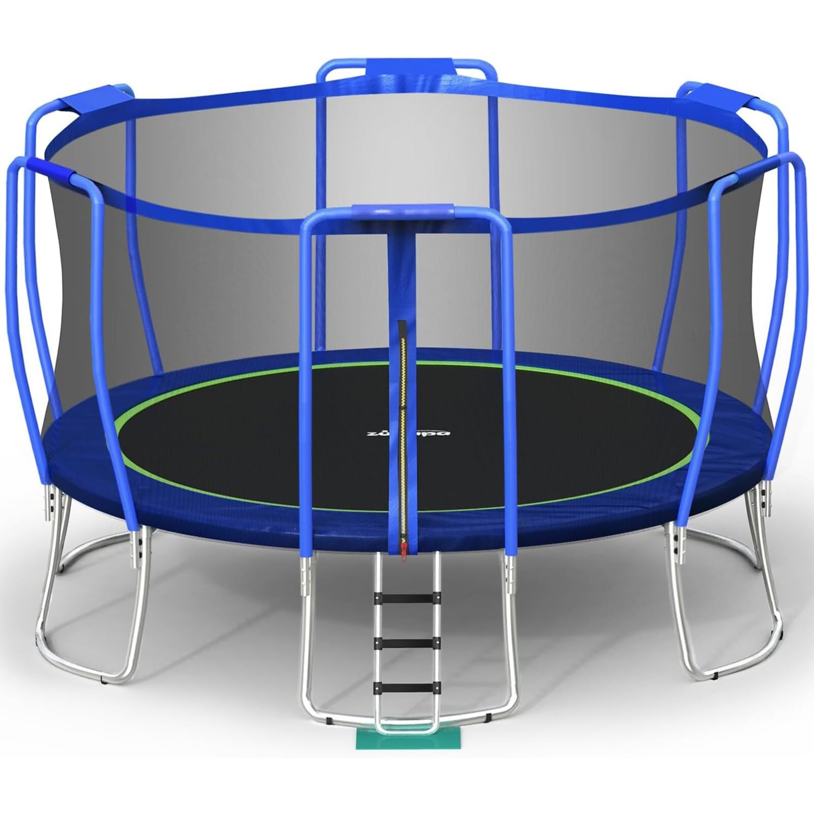 10 FT Trampoline for Kids with Safety Enclosure Net 425LBS Weight
