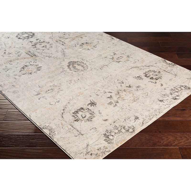 Livabliss Fitz Vintage Floral Area Rug