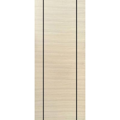 Slab Barn Door Panel 28x80 Planum 0017 Natural Veneer Sturdy Finished