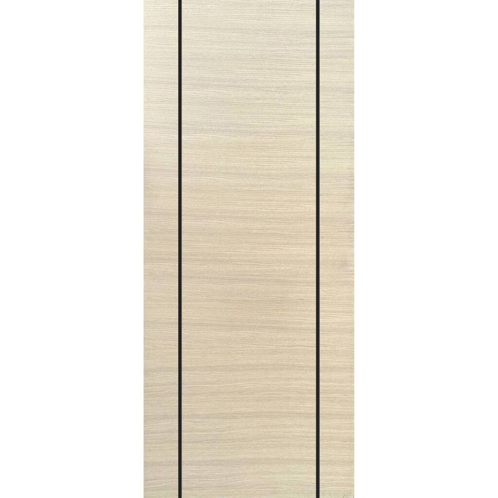 Slab Barn Door Panel 28x80 Planum 0017 Natural Veneer Sturdy Finished