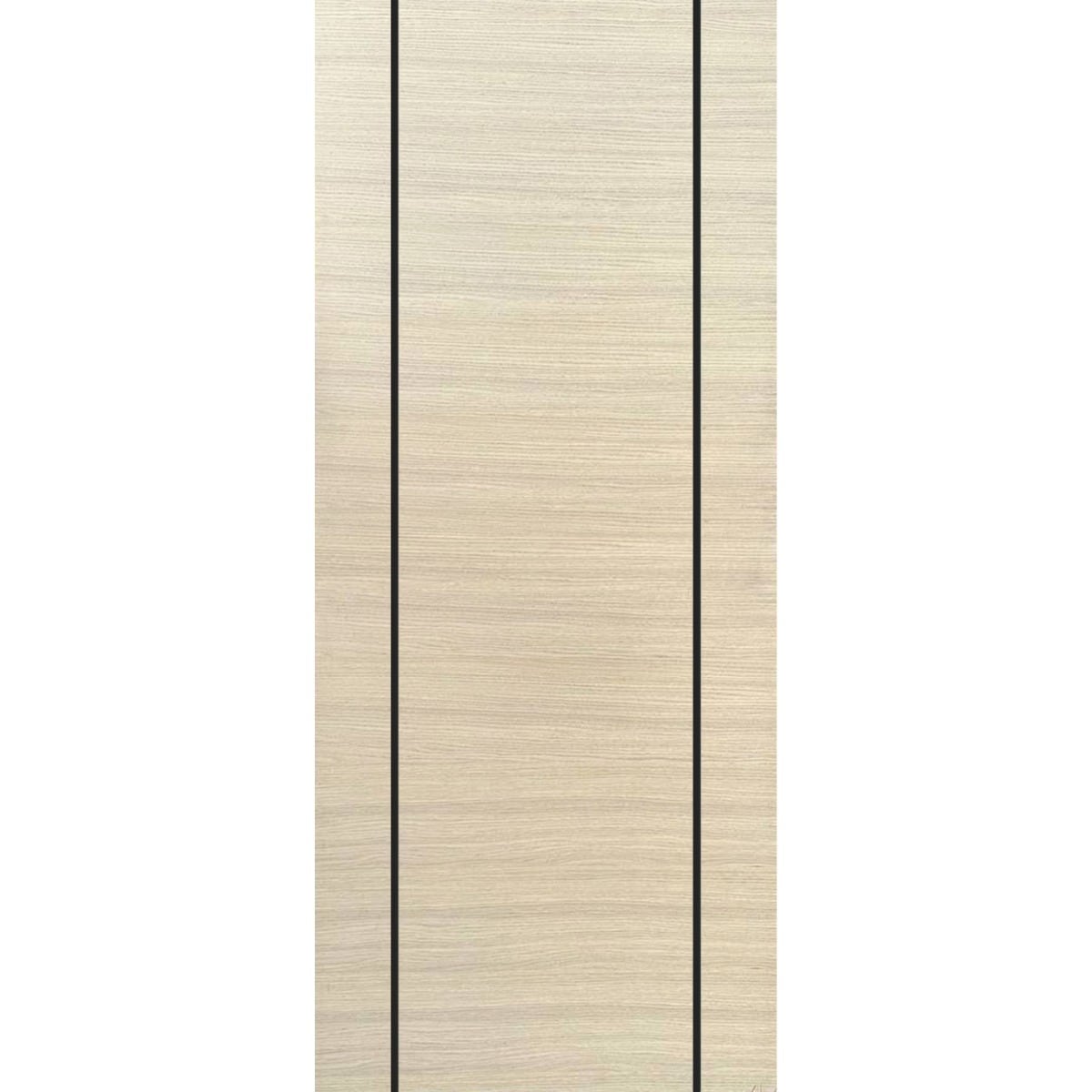 SartoDoors Planum 0017 | Bedroom Door Barn Door | Solid Wood | 28x80, Natural Veneer Bathroom Door Pantry Door Closet Door