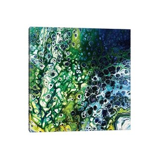 iCanvas "Blue Green Avalanche" by Ocllo Mason Canvas Print - Bed Bath ...