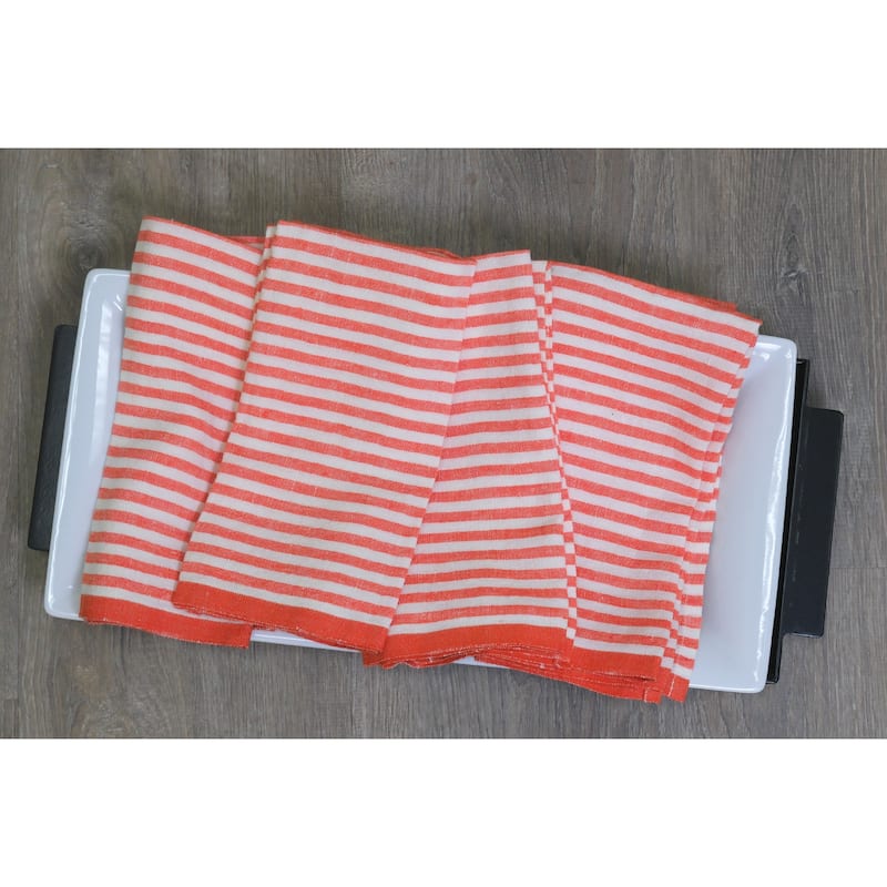 Caravan Ticking Stripe Napkins - Set of 4