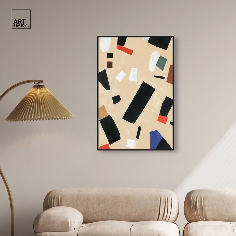 Mindscape Mosaic I Canvas by Art Remedy