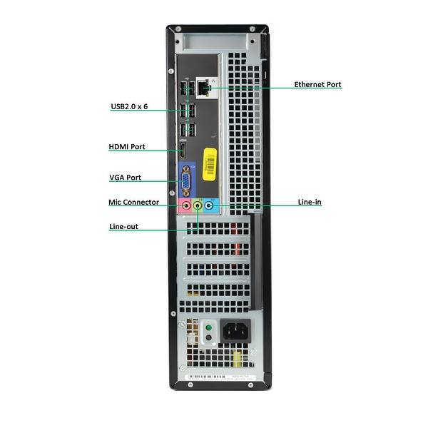 Shop Dell Optiplex 3010 D Core I7 2600 3 4ghz 2nd Gen Cpu 8gb Ram 500gb Hdd Windows 10 Pro Pc Refurbished Overstock