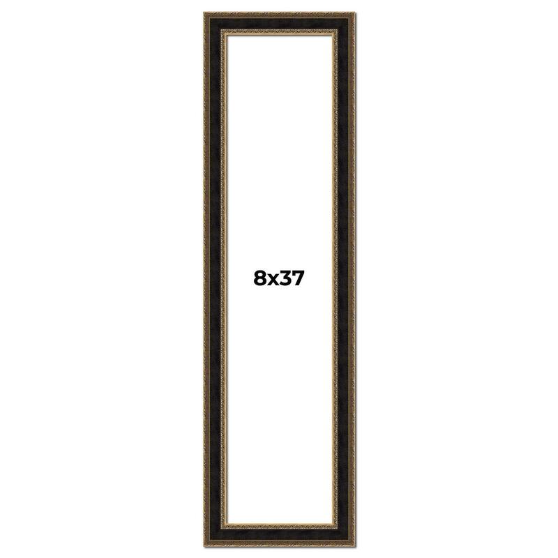 8x37 Frame Gold Antique Vintage Sold Wood Picture Frame | 1.75 Inch