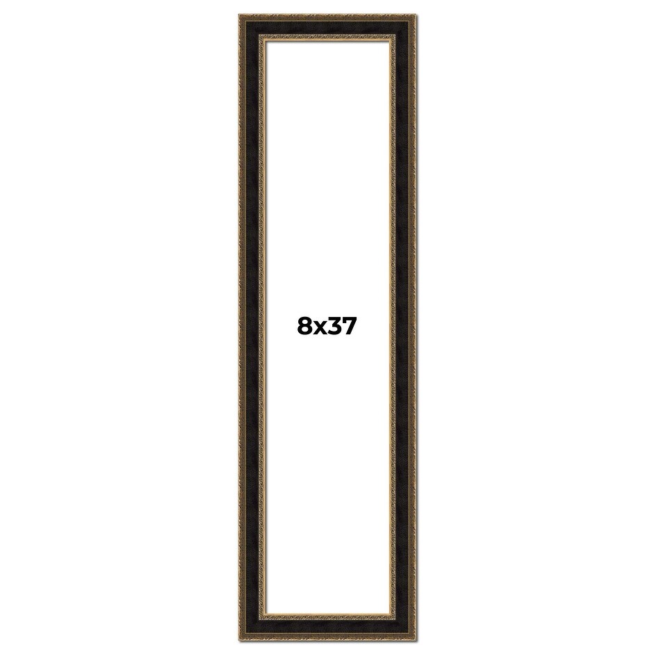 8x37 Frame Gold Antique Vintage Sold Wood Picture Frame | 1.75 Inch