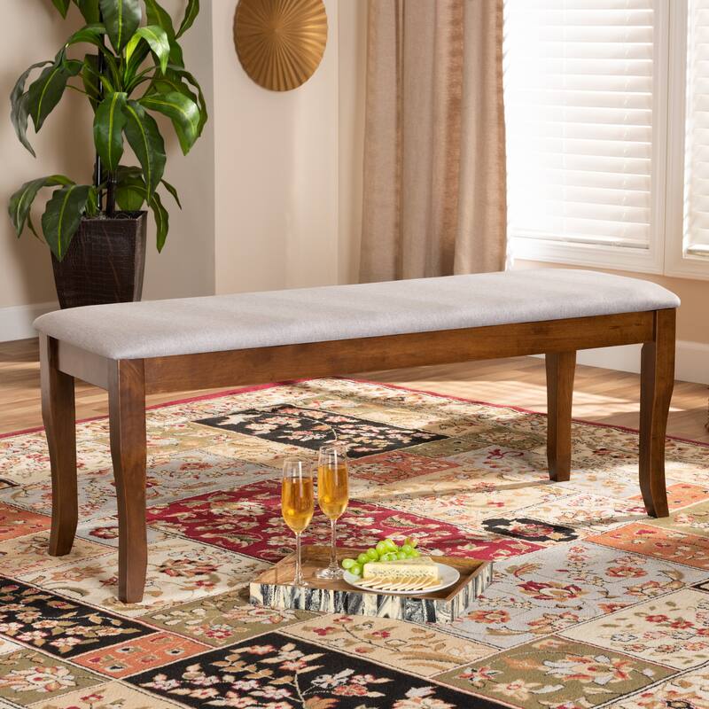Cornelie Modern and Contemporary Transitional Dining Bench