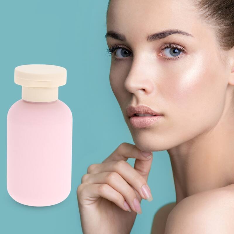 Flip Cap Soap Dispenser for Bathroom 1 Pc - Pink