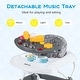 preview thumbnail 23 of 32, Honeyjoy Foldable Baby Walker with 3 Adjustable Heights Comfy Padded - See Details