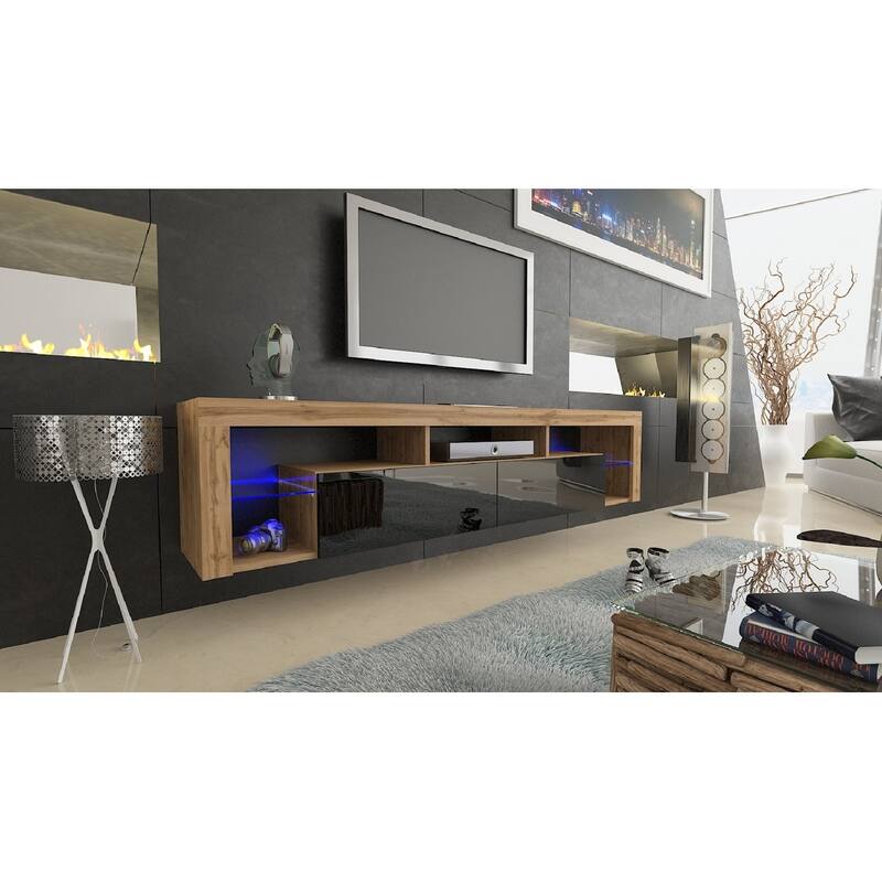 Milano 200 Wall Mounted Floating 79-inch TV Stand