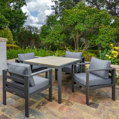 Lakeview Aluminum Outdoor Dining Set (5-Piece)