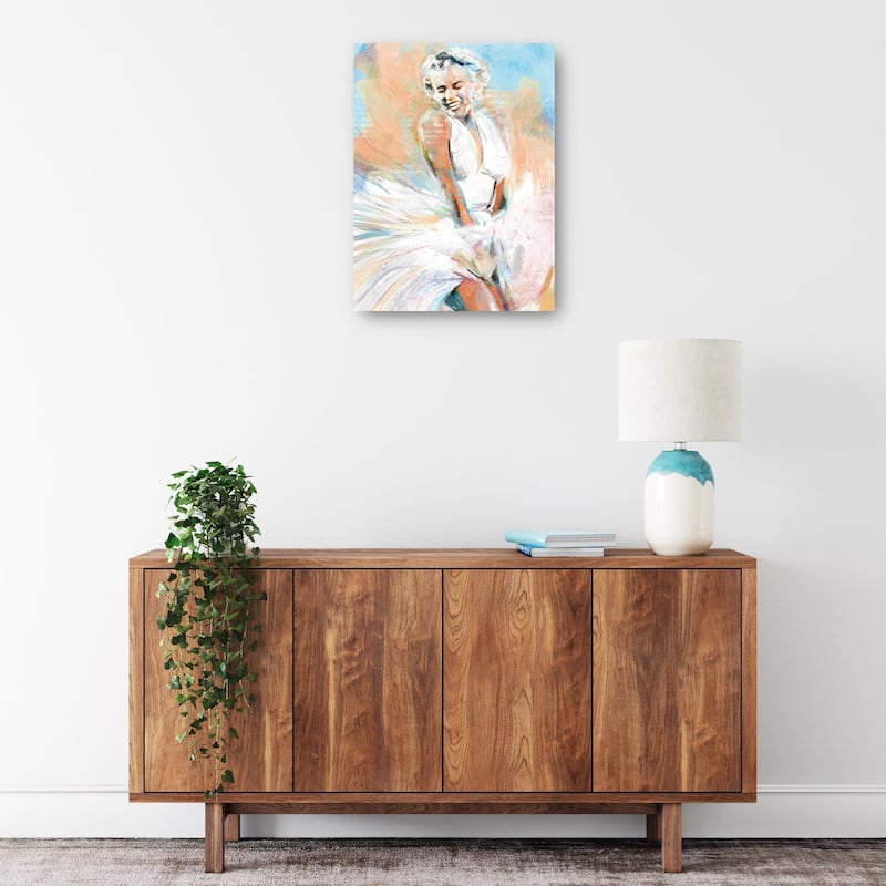 Marilyn Moment By Studio Arts Canvas Art Print