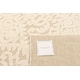 preview thumbnail 9 of 7, ECARPETGALLERY Hand Loomed Galleria Cream Viscose Rug - 4'0 x 6'2