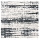 preview thumbnail 10 of 14, SAFAVIEH Hudson Shag Aurkene 2-inch Thick Rug 7' Square - Ivory/Dark Grey - Square