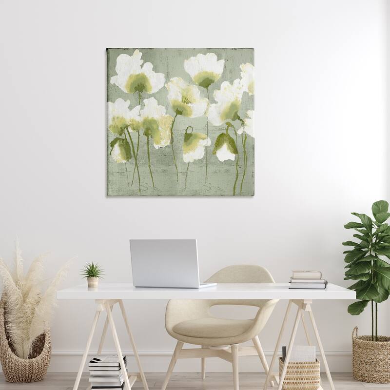 Stupell Charming Flower Impressions Canvas Wall Art Design By Vanessa Austin