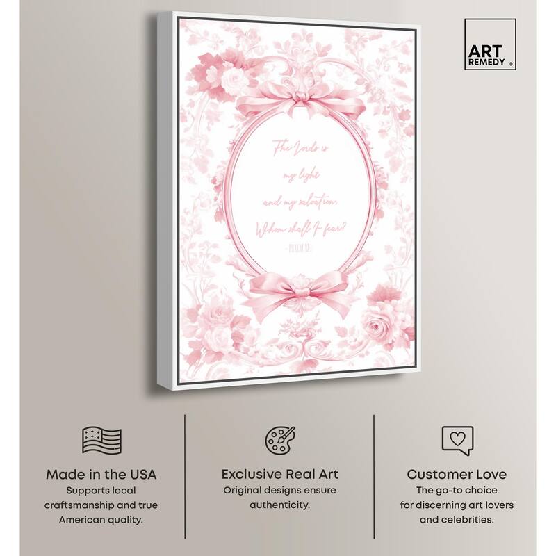 My Light Pink Canvas by Art Remedy