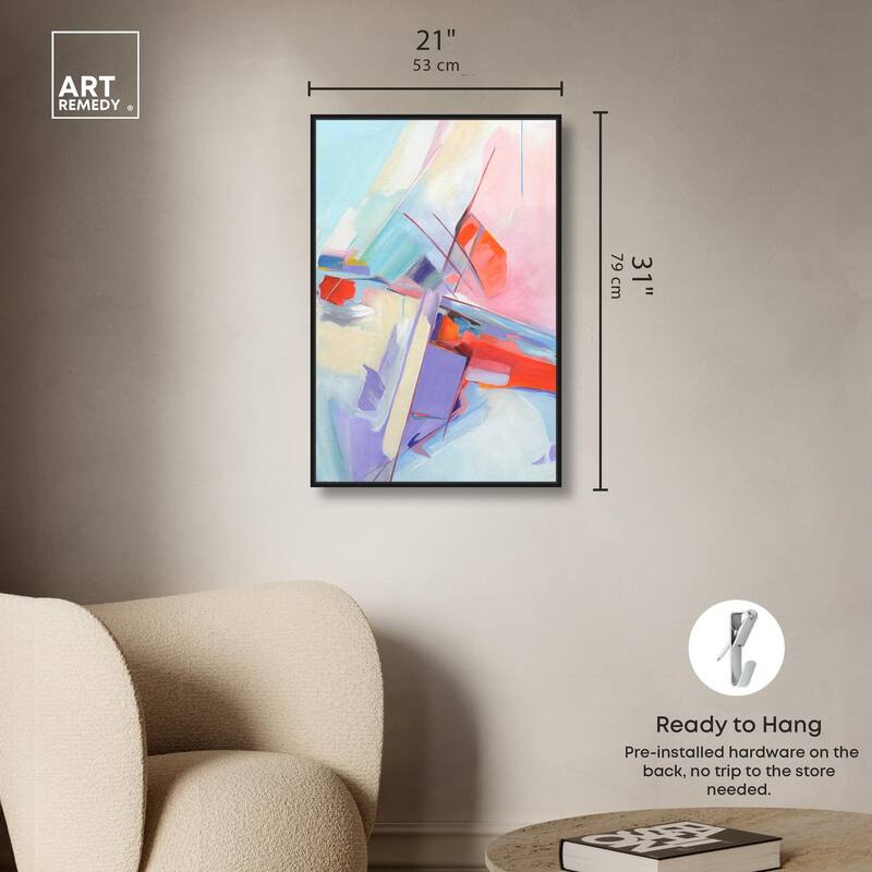 Give Joy II Canvas by Art Remedy