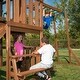 preview thumbnail 12 of 11, Swing-N-Slide Knightsbridge Plus Wood Outdoor Swing Set