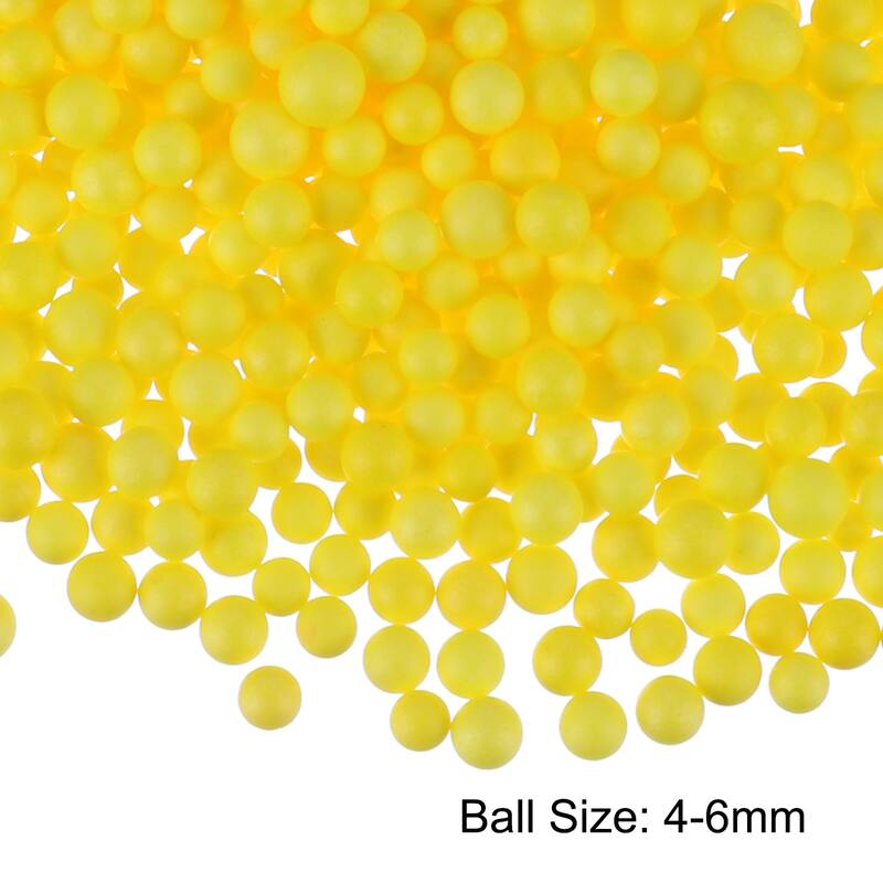 Foam Beads Foam Balls for DIY Craft Decoration, 1 Pack Approx 4000pcs