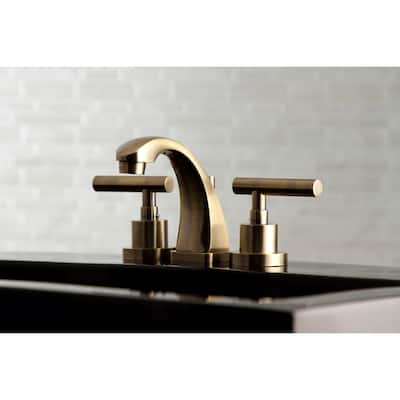 Kingston Brass Manhattan 8-inch Widespread Bathroom Faucet