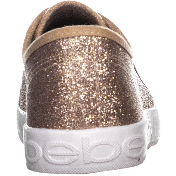 bebe gold sneakers