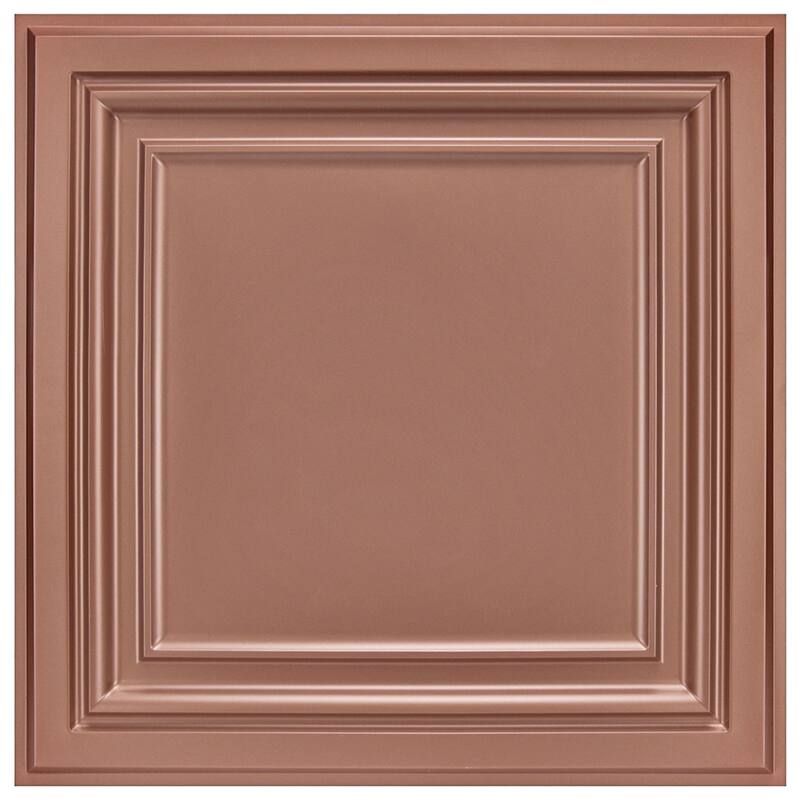 Art3d 2x2 PVC Decorative Suspended Ceiling Tiles,Glue-up Ceiling Tile,12Pcs