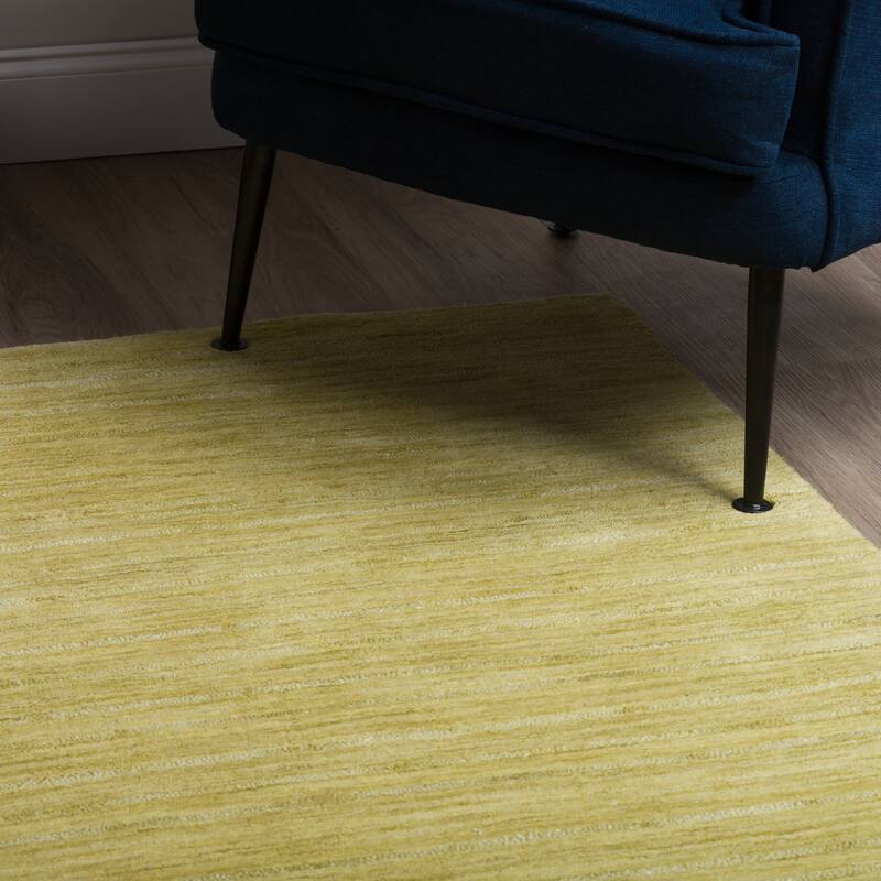 Addison Cooper Multi Shade Solid Wool Area Rug