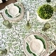 preview thumbnail 3 of 3, Green Chintz Square Tablecloth