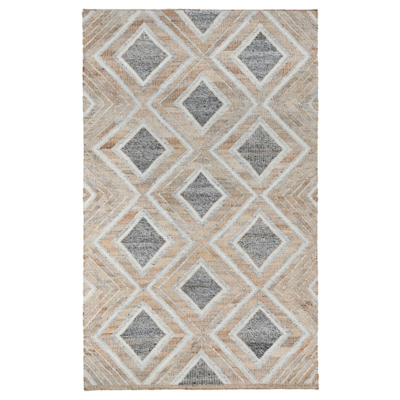 Lagos Blue Multi Handwoven Area Rug By Kosas Home - 5x8