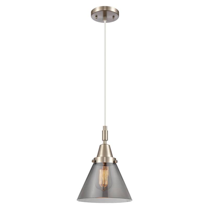 Innovations Lighting 447-1P-G43 Cone 8" Wide Mini Pendant with Light