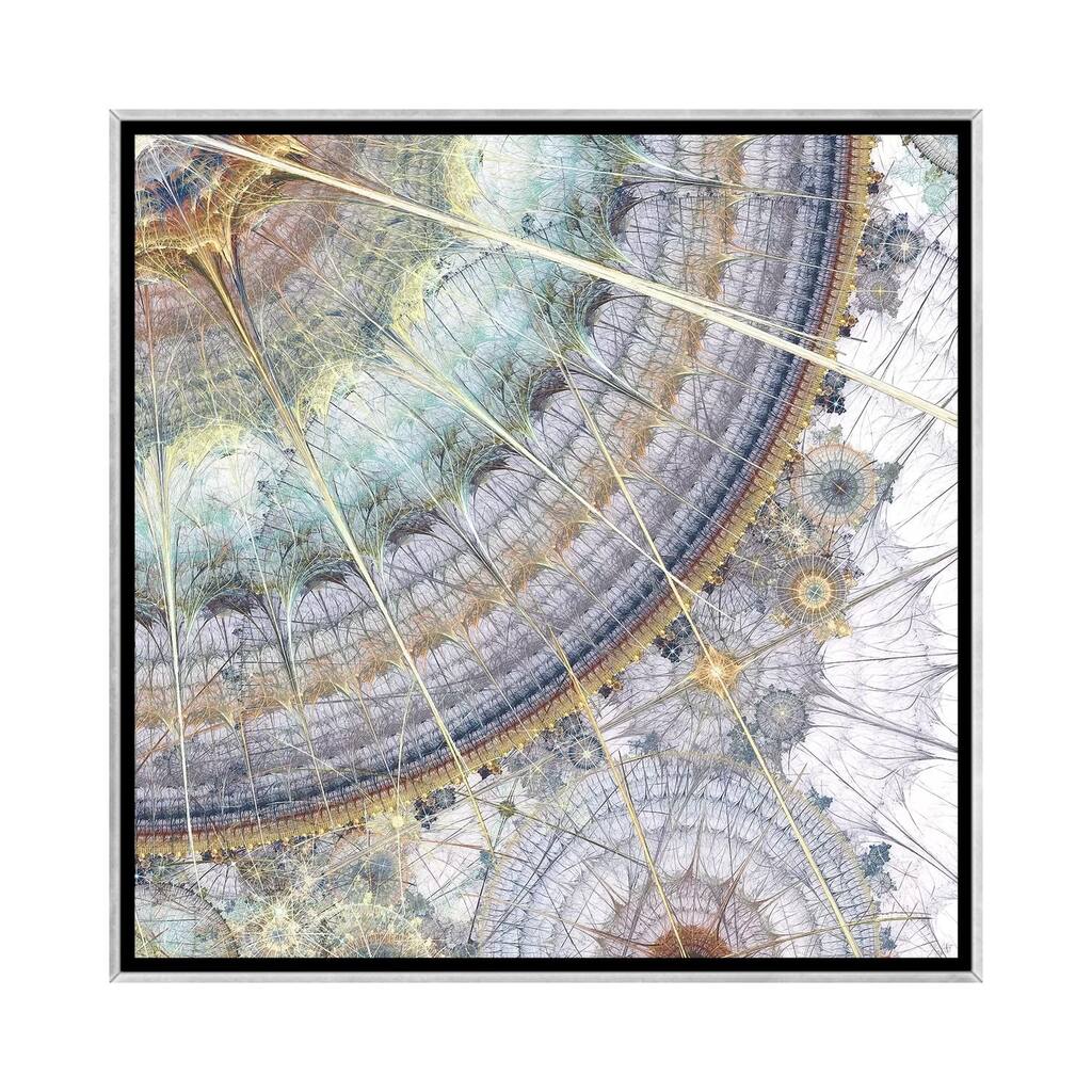 iCanvas "Clockworks IV" by James Burghardt Framed