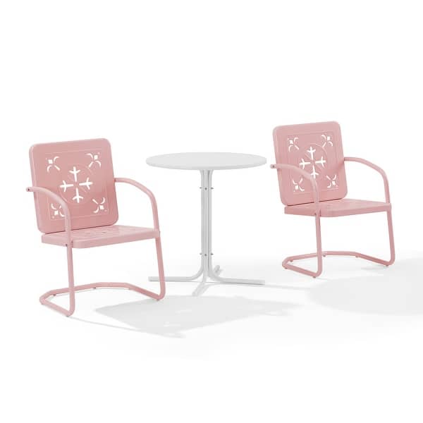 slide 2 of 13, Crosley Azalea 3-Piece Retro Outdoor Bistro Set