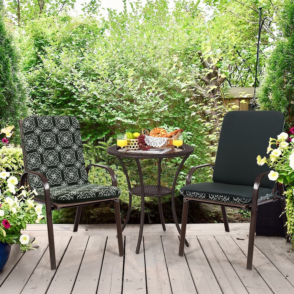 https://ak1.ostkcdn.com/images/products/is/images/direct/9bd50e82111438233fce3b0401848cc8cf69371e/Ebony-Medallion-Print-Outdoor-High-Back-Cushion-20-x-45-in-Black.jpg