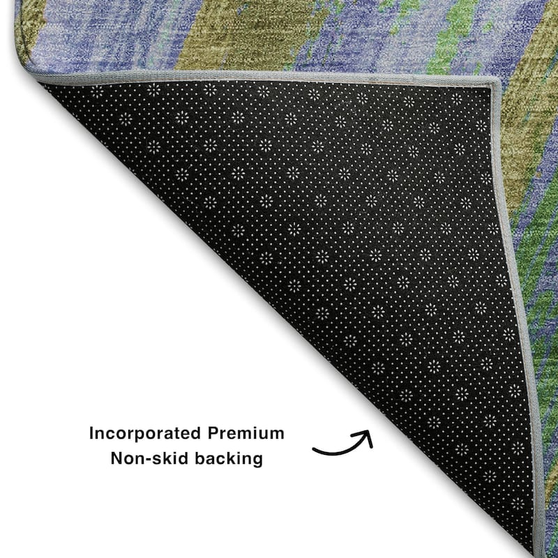 Premium Washable Super Soft Modern Flow Mayfield Rug