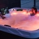 preview thumbnail 9 of 7, Buenospa Hollywood 5 - Person 51 - Jet Hot Tub, Ice White, Gray with Ozone and LED Lights