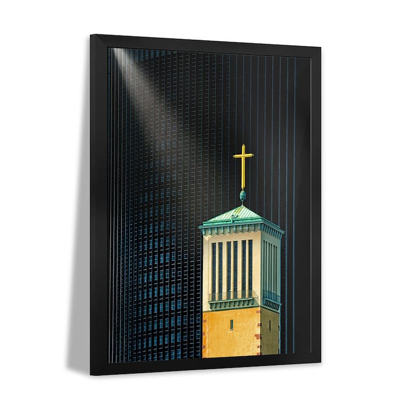 The Light Beam Premium Framed Poster by Anette Ohlendorf