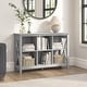 preview thumbnail 2 of 24, Bush Furniture Key West 6 Cube Bookcase with Adjustable Shelves Cape Cod Gray