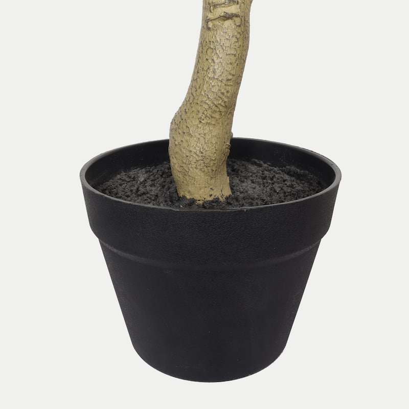 7FT Artificial Black Olive Tree