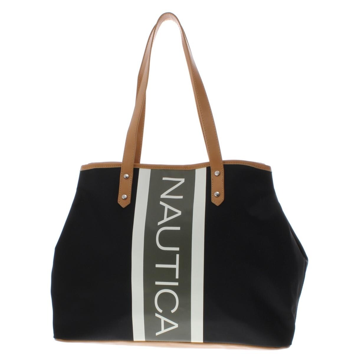 nautica tote bag black