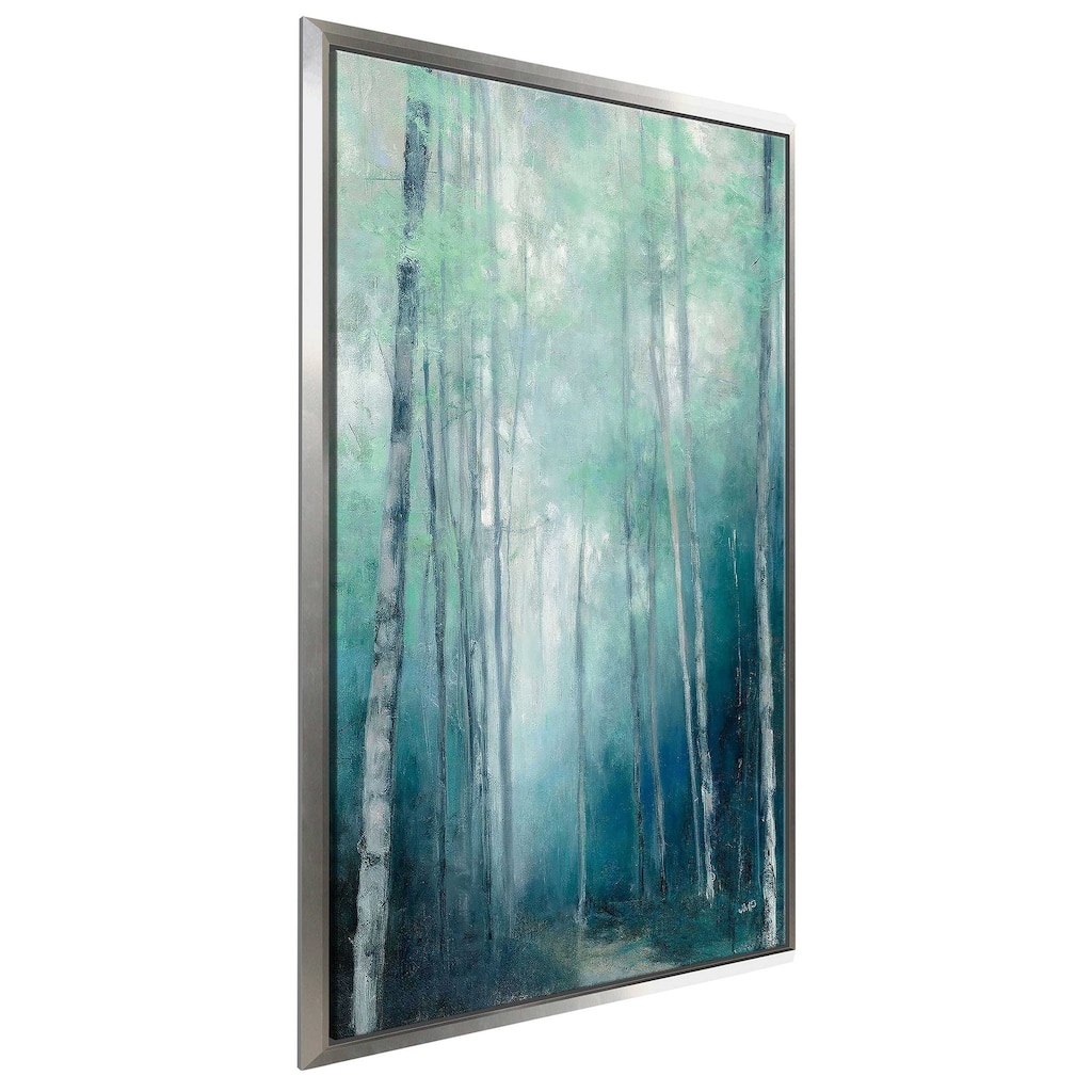 "To the Woods Crop" Print on Floating Canvas